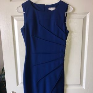 Calvin Klein Royal Blue Sheath Dress